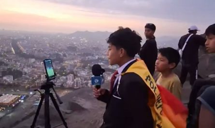 15-year-old Cliver travelled 18 hours by bus to commentate the Copa Libertadores final… but got denied at the gate. So he climbed a hill, went live on his phone, and pulled 47k viewers + 10M views.