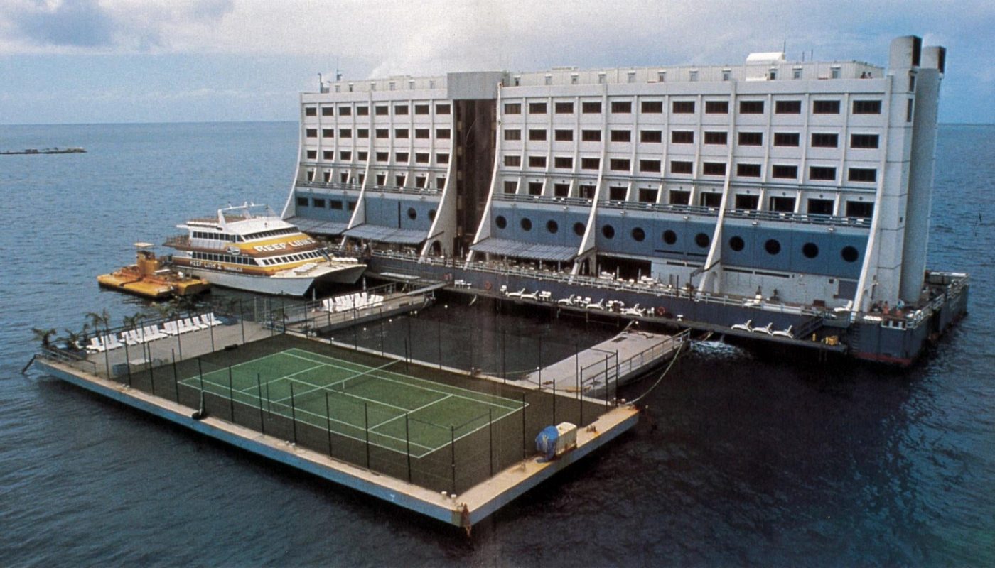 The world's first floating hotel was opened in Australia and it ended up in North Korea