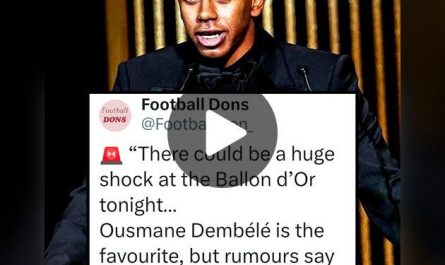 “18-year-old could win the award for best footballer in the world tonight 👀”