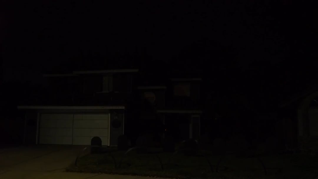 2019 Halloween light show "chop suey"