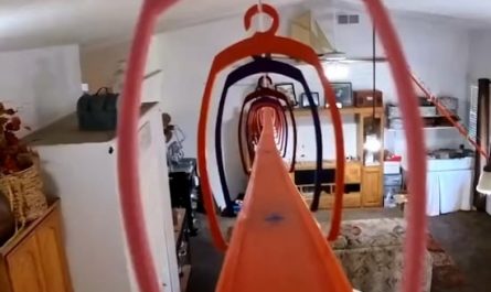 222 Foot Hot Wheels Track Rollercoaster