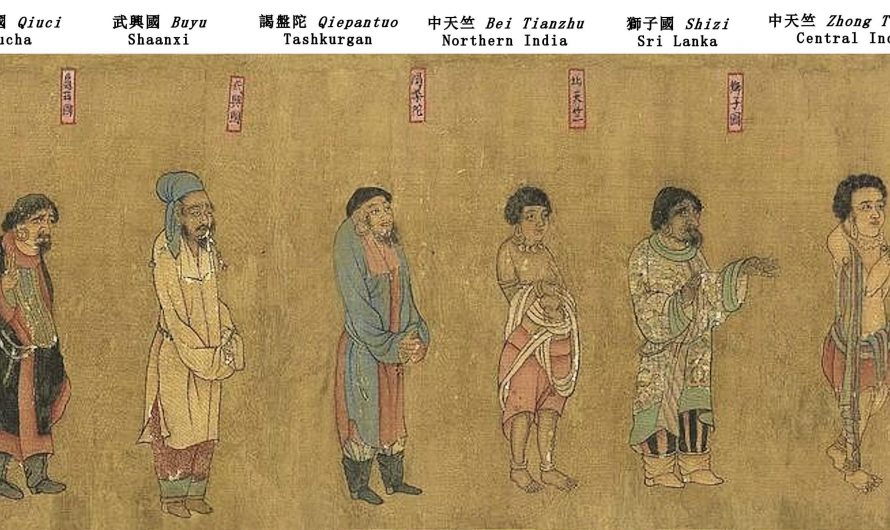 6th century envoys to Tang China.