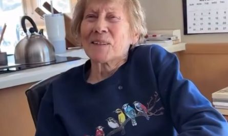 A grandma is starting her second century