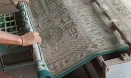 A machine for cleaning dust from carpets...