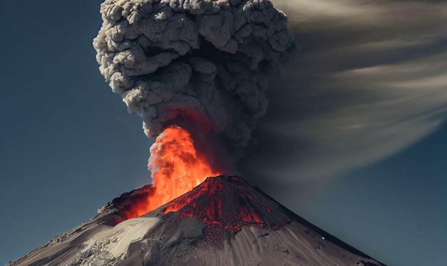 Active volcano: Popocatepetl