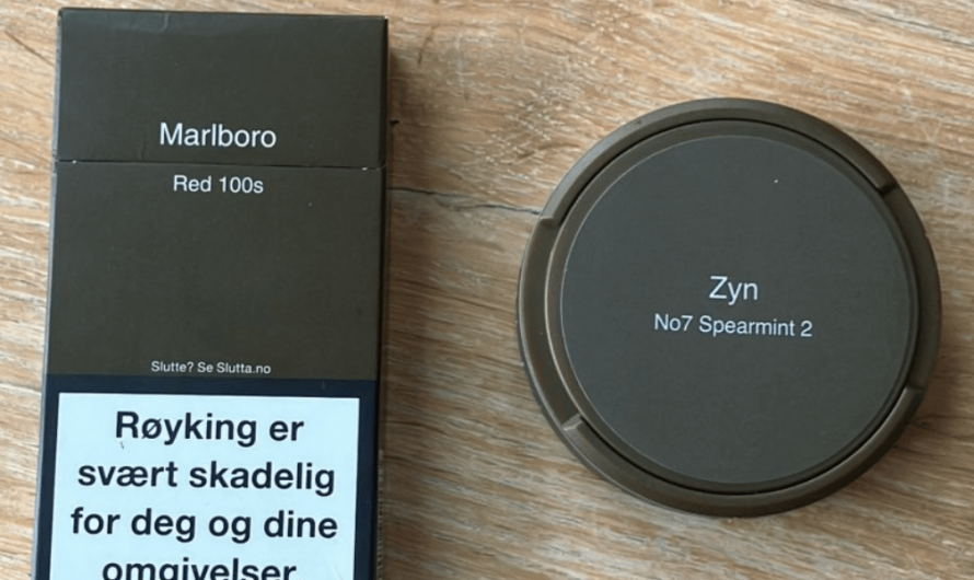 All nicotine products in Norway have to use the same standardized packaging