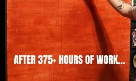 Amazing oil painting by @courtney_art