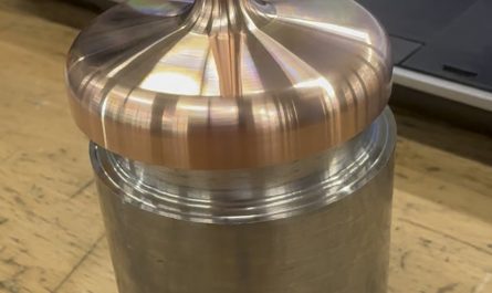 Another top I turned out of Beryllium copper