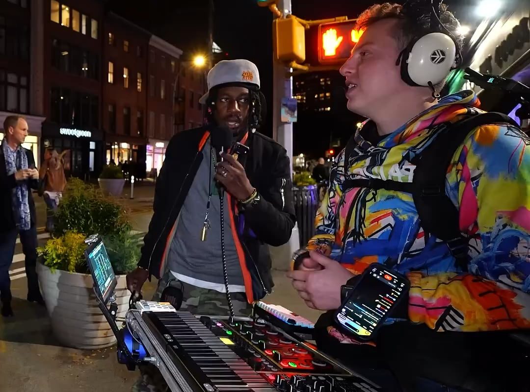 Ari making a sad song with a French singer and turning it into DNB