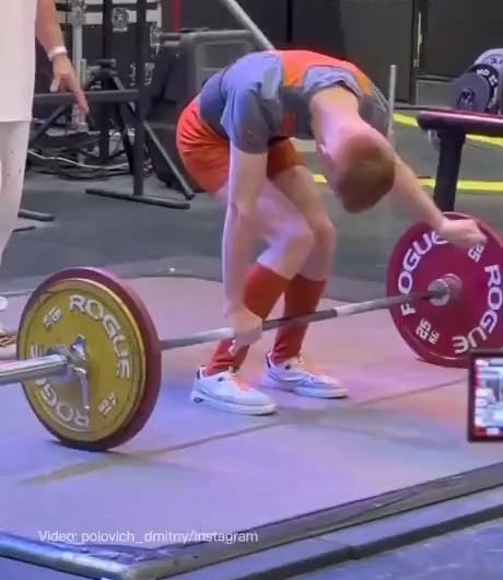 At the World Powerlifting Championships in Budapest, Ukrainian Dmytro Polovych set a world record in the deadlift among athletes with cerebral palsy