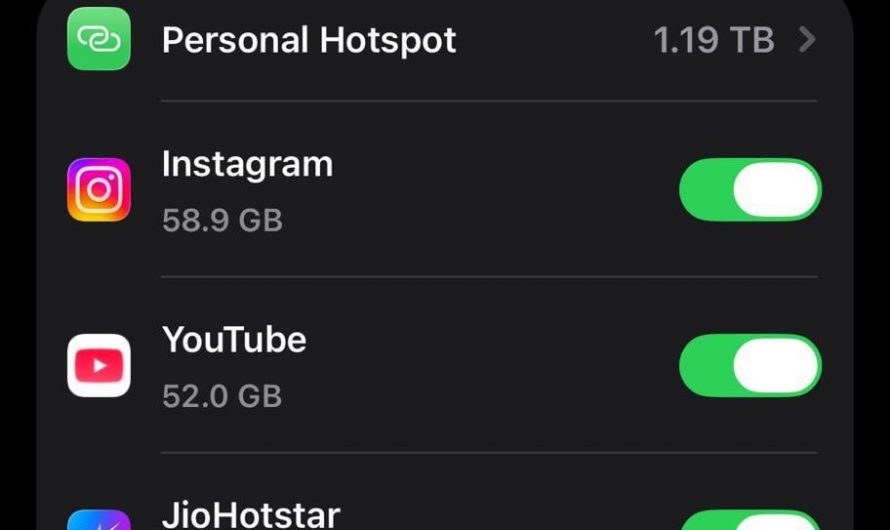 At this point, I should be paying myself a data bill 😂