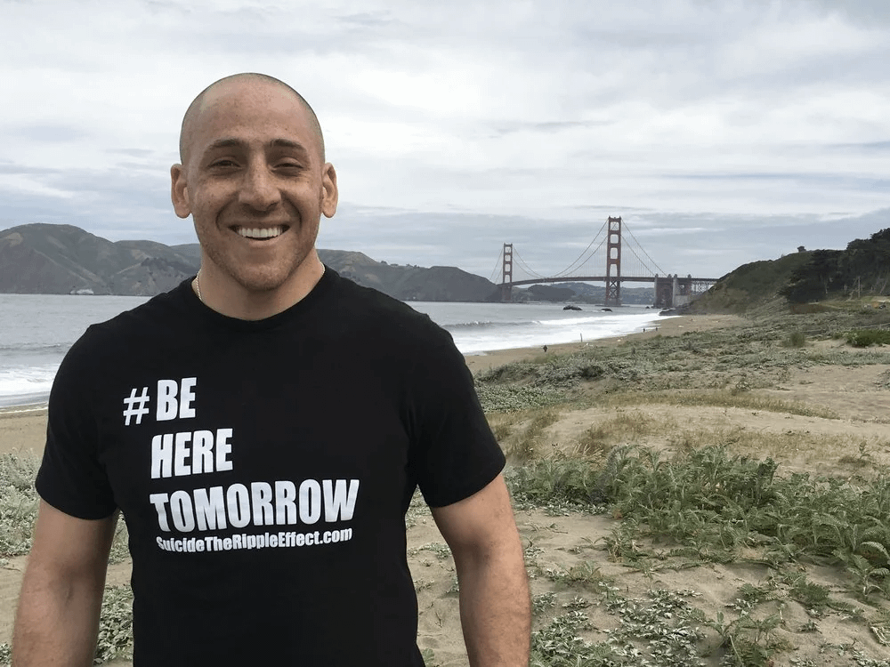 Back in 2000, Kevin Hines jumped off the golden gate bridge due mental illnesses. He miraculous survived because a sea lion was bumping him up and kept his head above water. Now he is a suicide prevention speaker.
