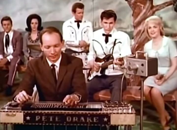 Before autotune, Pete Drake pioneered vocal-like effects in his 1964 song “Forever.” Using a talk box on pedal steel guitar, he fed the sound through a tube into his mouth, shaping notes into words like “hold me” and “love me,” creating an otherworldly effect.