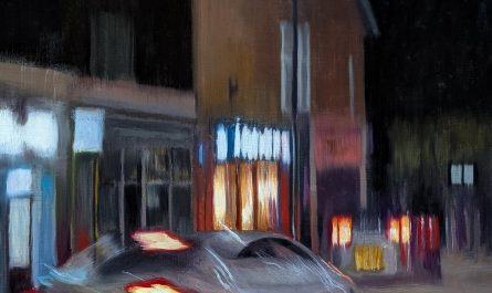 "Blurry Night" - my oil painting