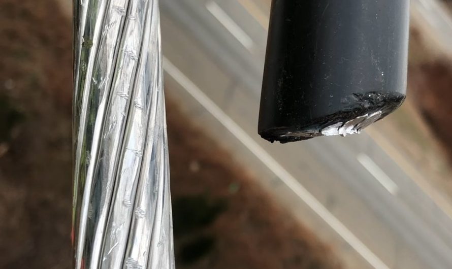 Building a new (dead) line next to a 345,000 volt line.