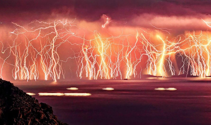 Catatumbo lightning is a unique atmospheric phenomenon in Venezuela, creating near-continuous electrical storms with vivid flashes for hours. Making it one of the most lightning-prone spots on Earth