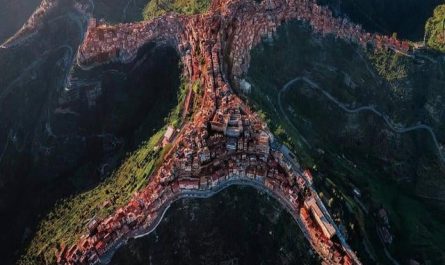 Centuripe, sicily, italy.