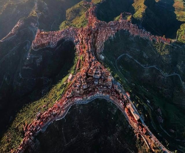 Centuripe, sicily, italy.