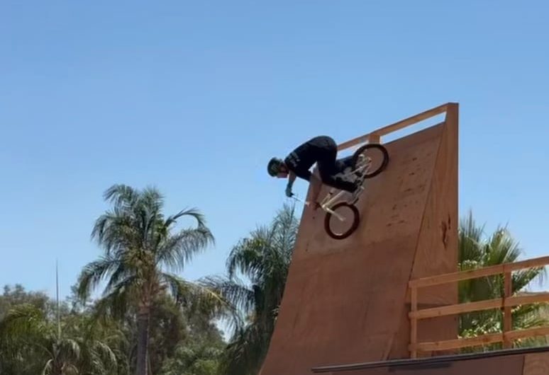Clean double backflip