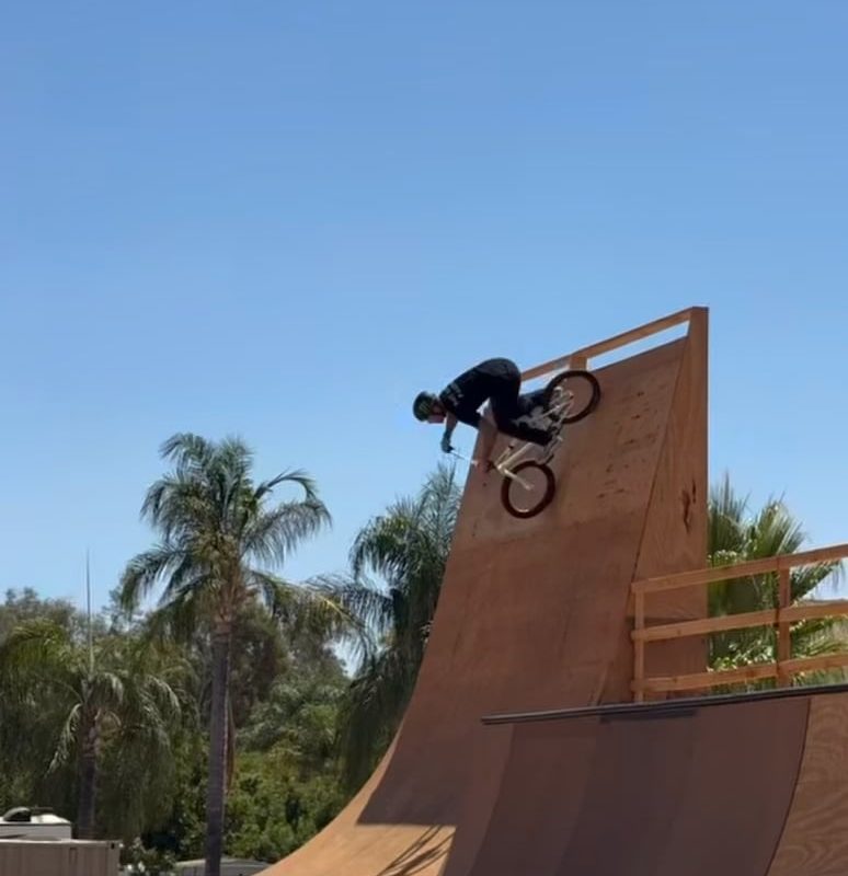 Clean double backflip