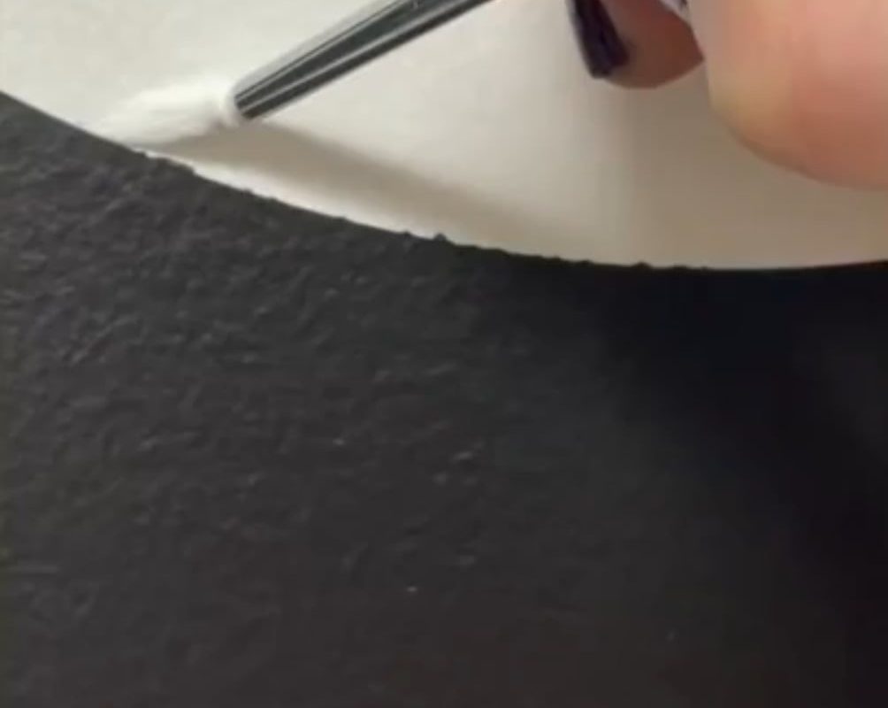 Cleaning up the lines.