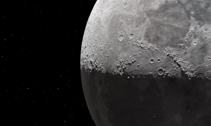 Crazy details of Lunar craters in my HDR moon