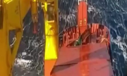 Crazy waves in the open sea