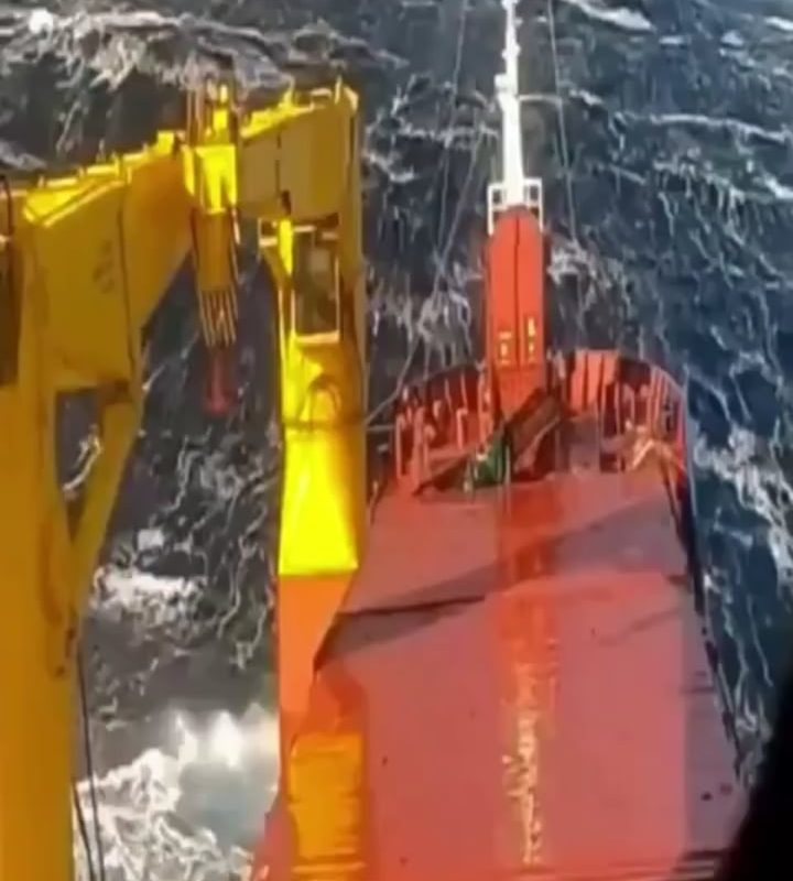 Crazy waves in the open sea