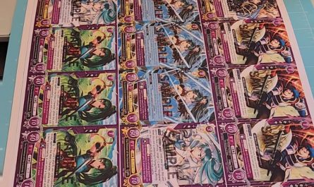 Cutting out cards on my Cricut