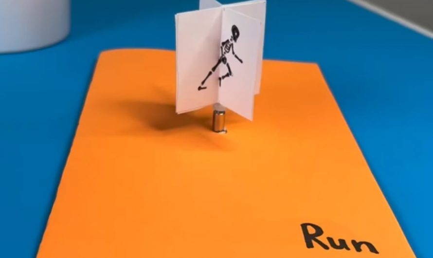 DIY ” Running skeleton”