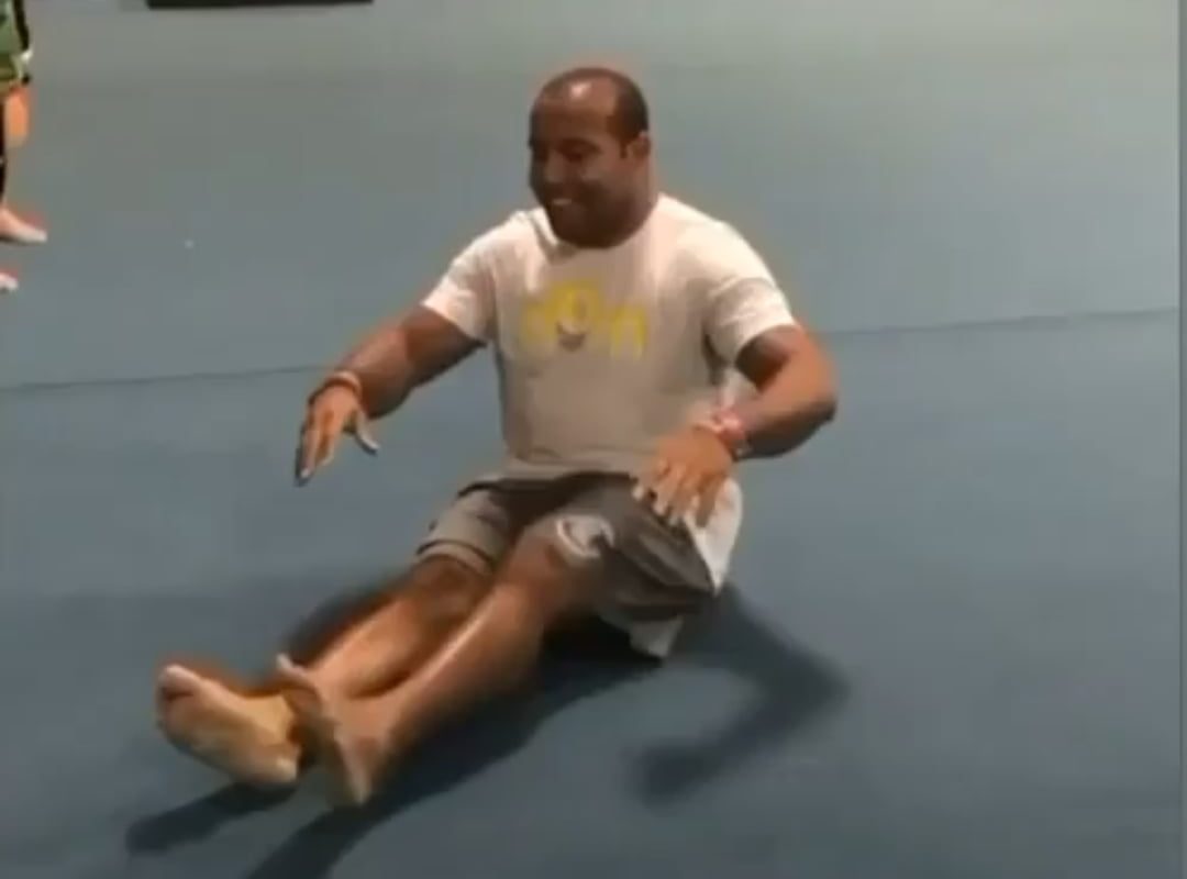 Dude can do a backflip from the floor