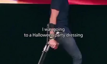 Dude has a disability and made the best Halloween costume