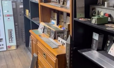 Elevators, Autism, and A small museum I run. Shot by a visitor's mom,  When I was a kid I was told I would not be independent.