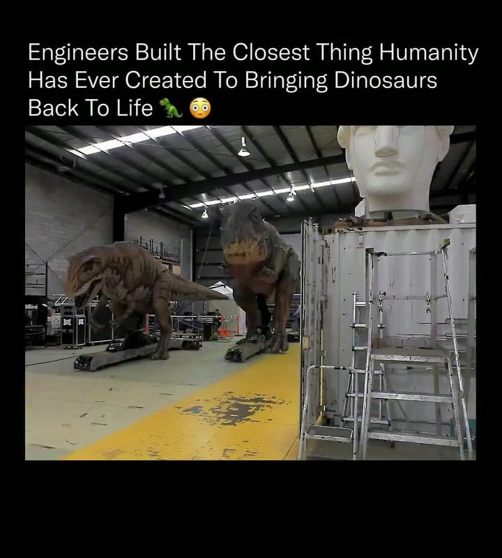 Engineers built a real-life T-Rex and it’s insane