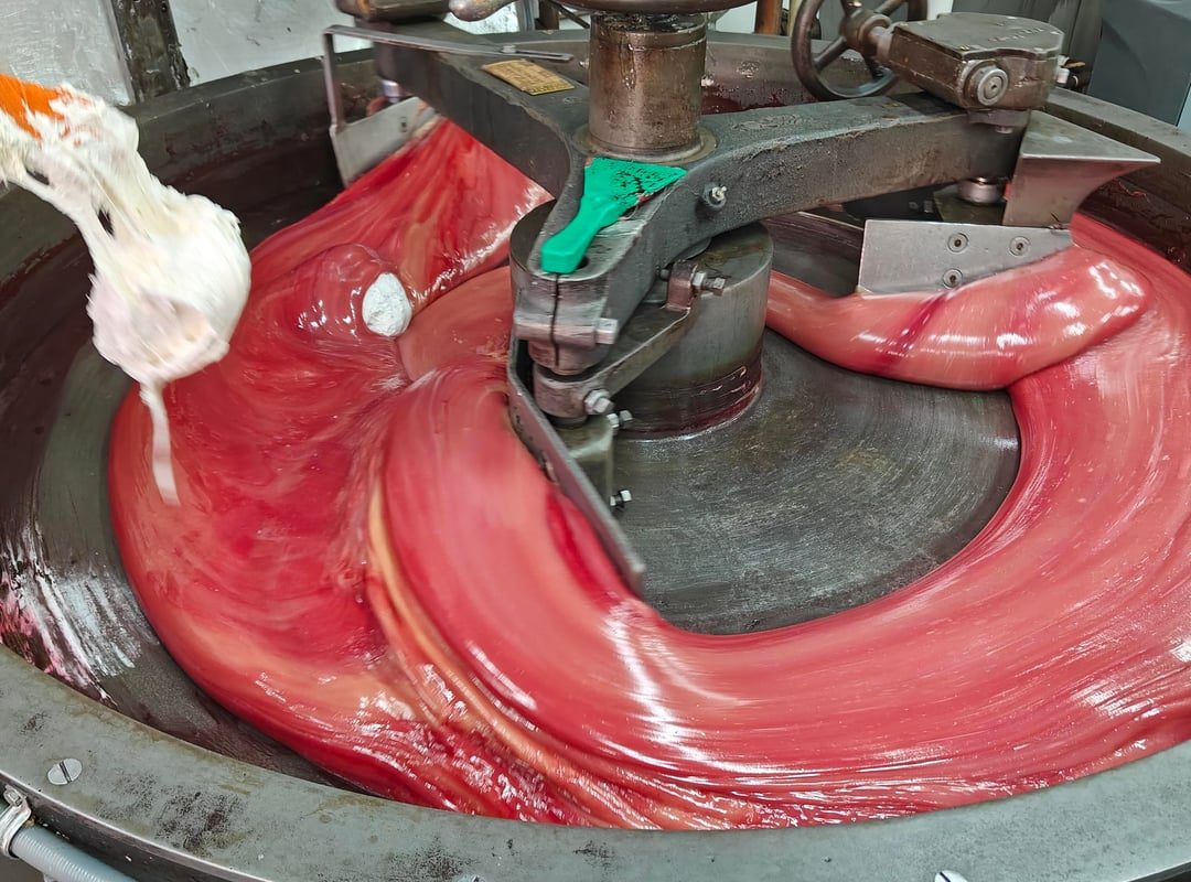 Equipment that was invented/ used prior to the Great Depression that is still being used today (it's used for making candy cream centers).