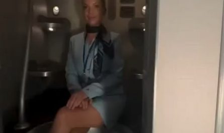 Ever wondered where flight attendants disappear mid-flight?