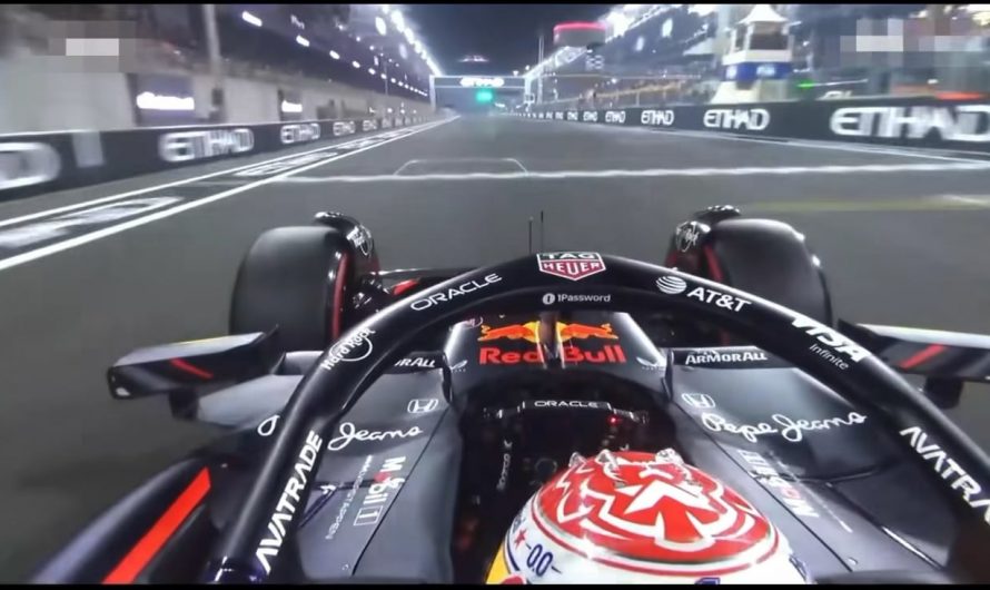 Formula 1 driver Max Verstappen’s last qualifying lap of 2025