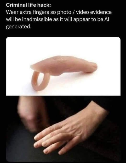 Found this online… apparently these ‘extra fingers’ are becoming a thing now??