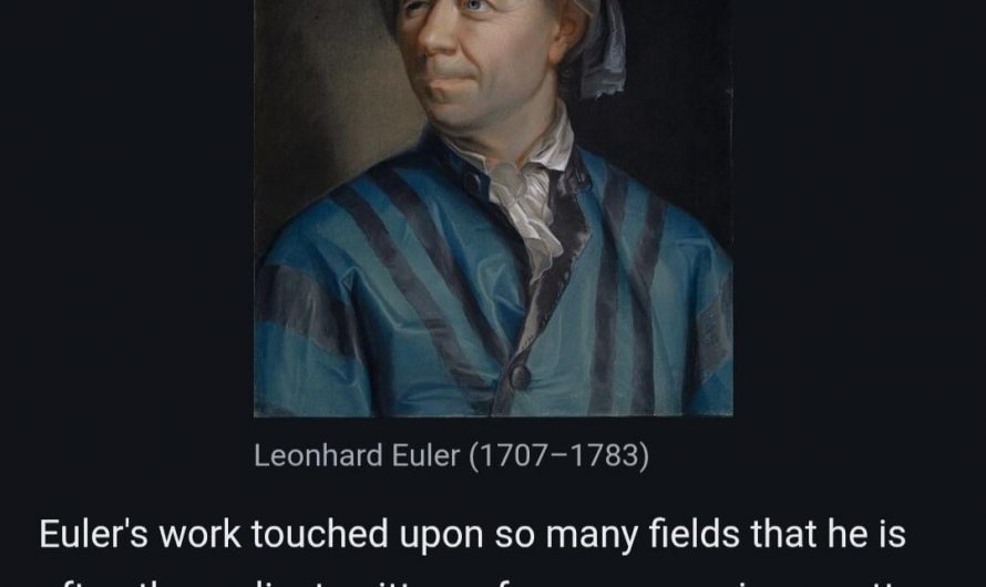 From a wikipedia article of Leonhard Euler, the ultimate GOAT of mathematics. There’s absolutely no way to beat this level of savagery.