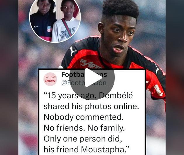 From empty Facebook posts to the Ballon d’Or: Dembélé never forgot his childhood friend