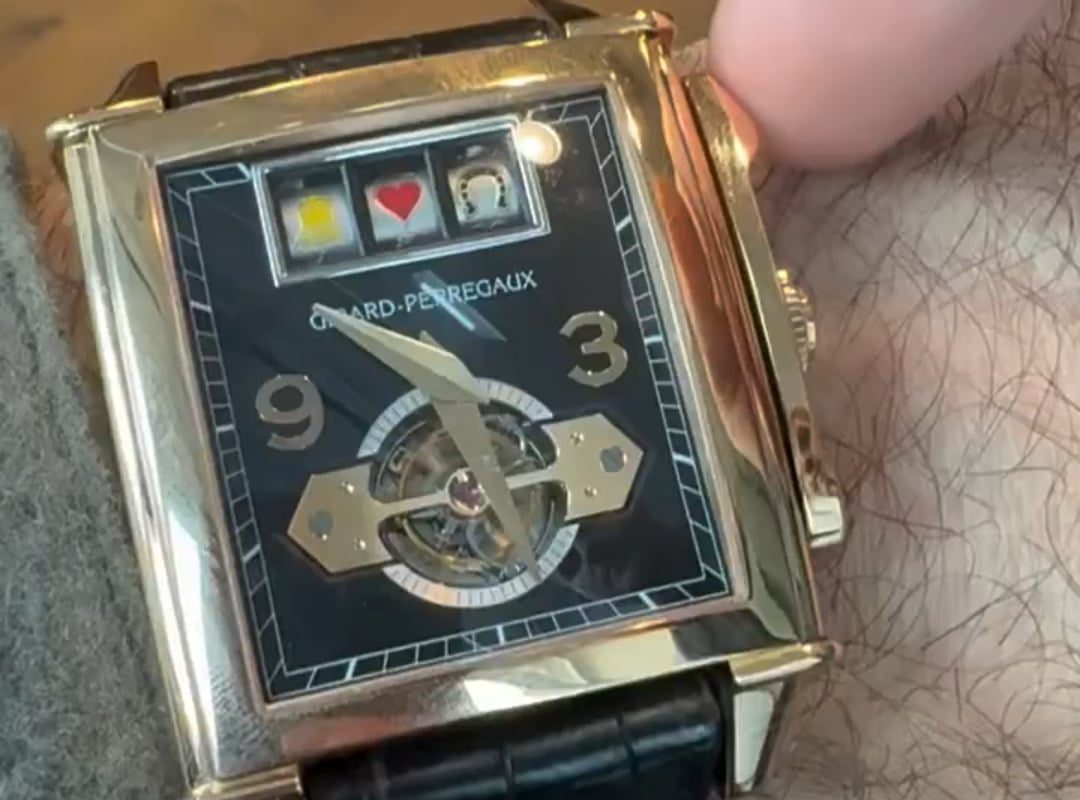 Girard-Perregaux Vintage 1945 Jackpot Tourbillon, a slot machine inspired masterpiece