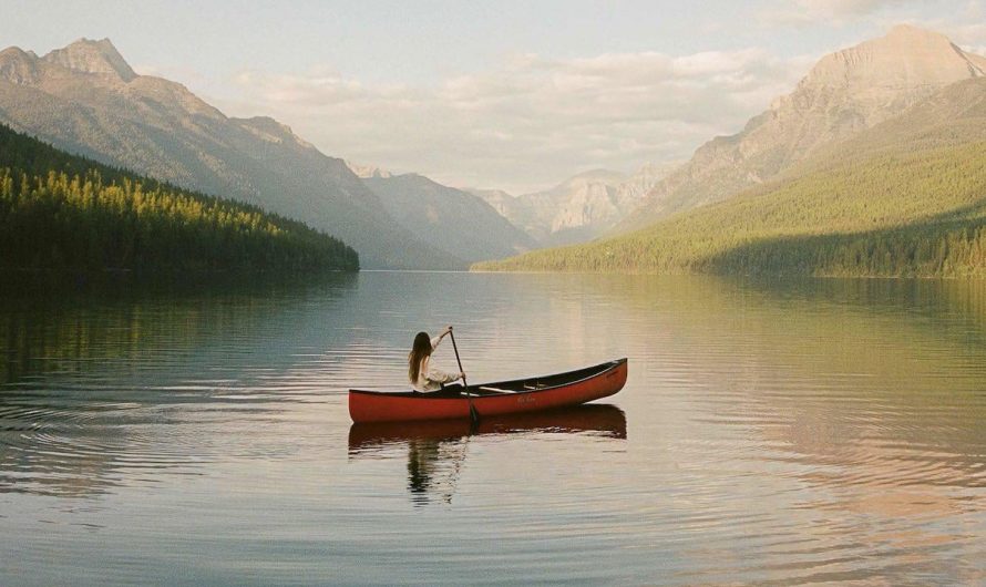 Glacier National Park on 120 film