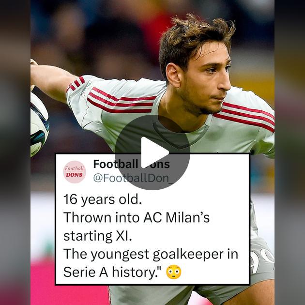 "He became a pro goalkeeper at 16… and he’s still only 26, who can play for a decade more 😳”