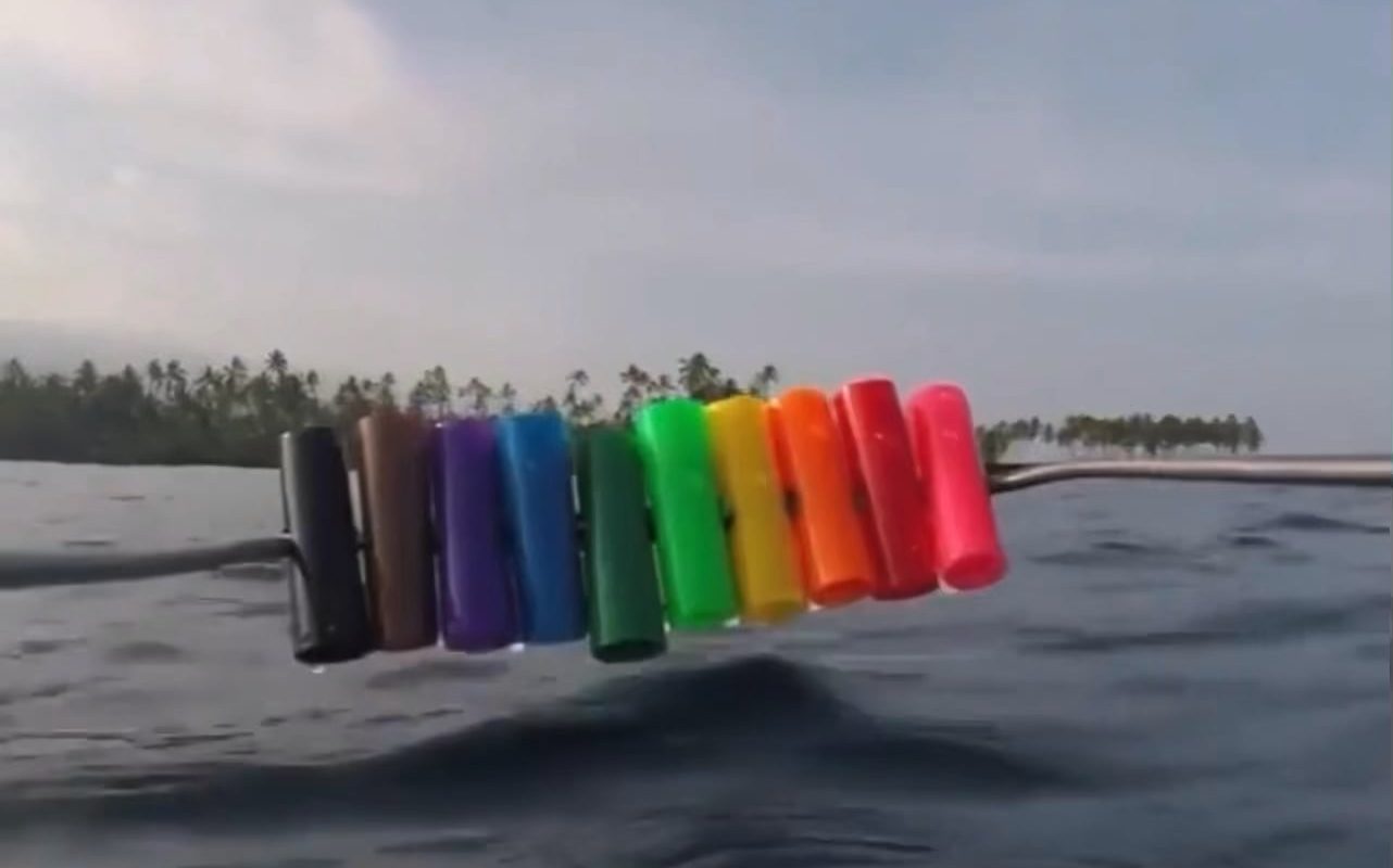 How different colors change as you go deeper underwater