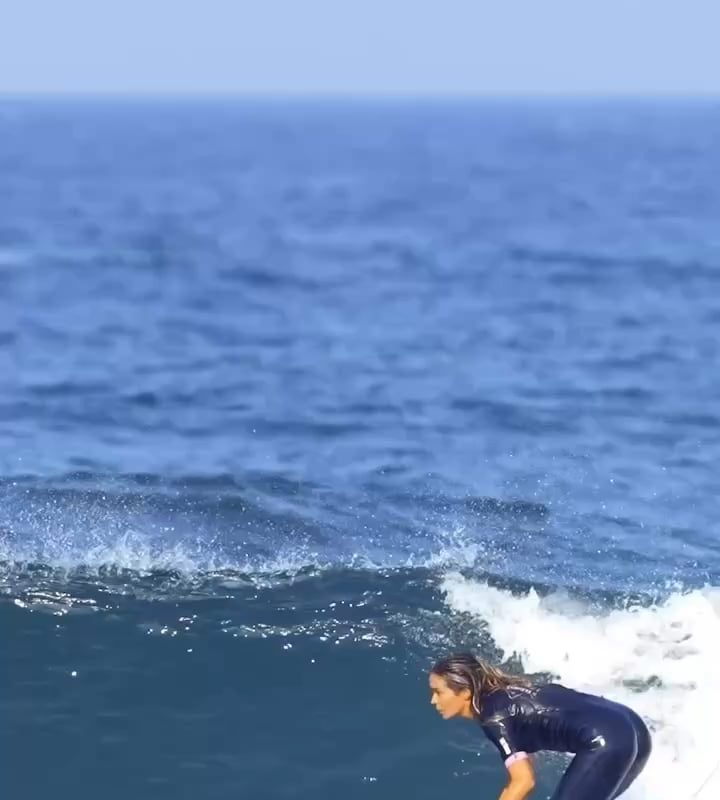 Huge Whale Behind Surfer!