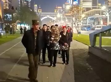 Hwasong district in Pyongyang North korea