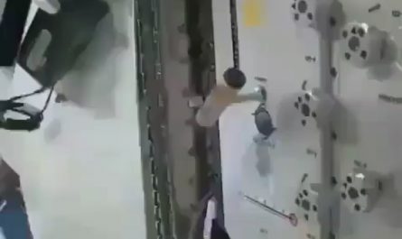 In 1985 an astronaut noticed this physical behavior of a handle, that turned out to be the proof of a theorem: the tennis racket theorem (also dubbed the Dzhanibekov effect).