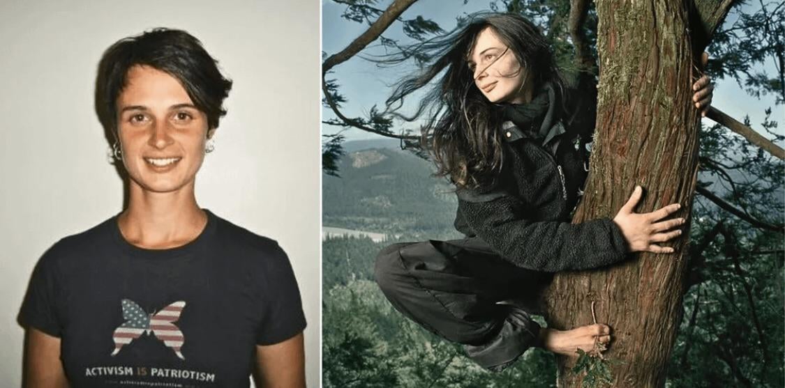 In the late 1990s, Julia Hill lived in a 200 foot tall, 1,000 year old redwood tree for 738 days. She did it to protect the tree, and in the end, the logging company agreed to save it and the area around it.