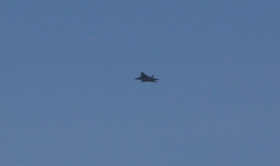 Insane F-22 Cobra and Flare Maneuver