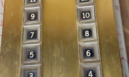 Inside antique touch sensitive elevator buttons made by Otis. These are primitive capacitive touch buttons and use neon tubes to activate.  These are at the elevator museum and somebody from another group said this belongs here because it is interesting as fuck.